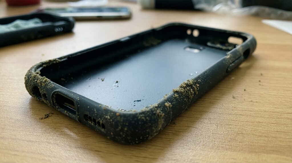 Гигиена гаджетов и кистей: как это влияет на высыпания - иллюстрация