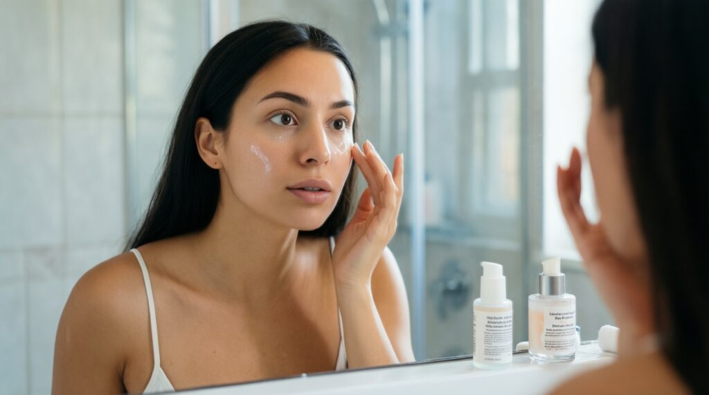 Акне у взрослых: причины, триггеры и мягкая стратегия ухода - иллюстрация