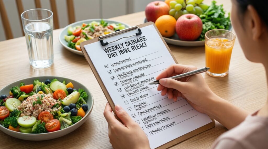 Питание для здоровой кожи: что добавить в рацион, а что сократить - иллюстрация