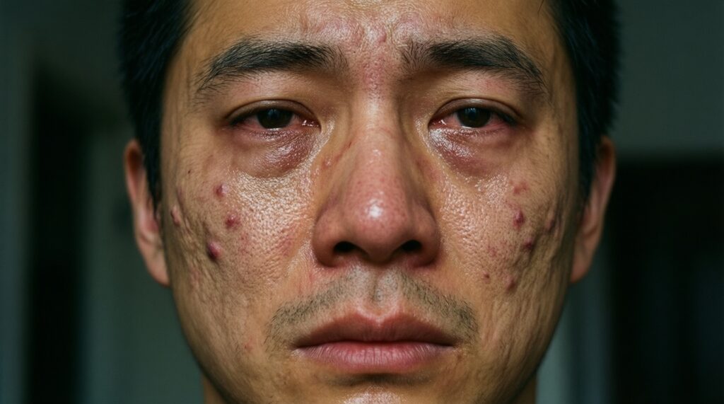 Антистресс-уход: как тревожность и хронический стресс отражаются на внешности - иллюстрация