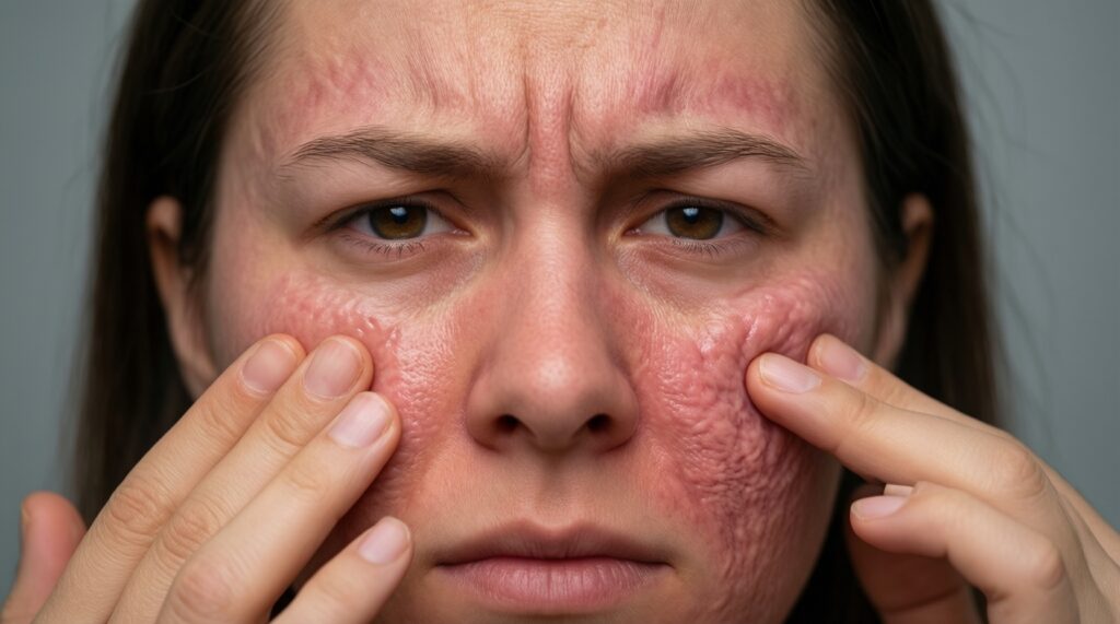 Акне у взрослых: частые причины и ошибки в уходе - иллюстрация