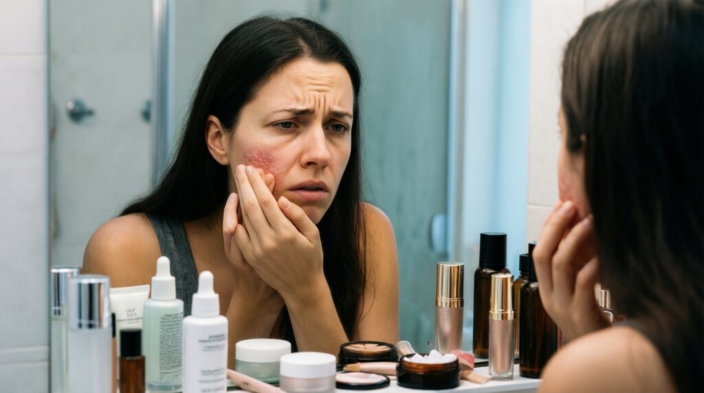 Акне у взрослых: частые причины и ошибки в уходе - иллюстрация