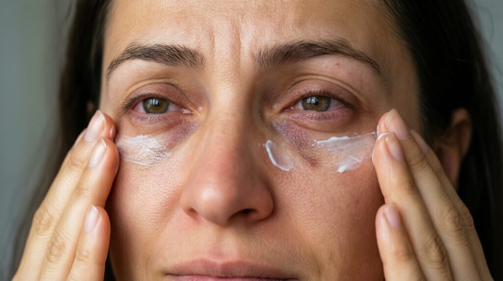 Уход за кожей вокруг глаз: что работает, а что маркетинг - иллюстрация