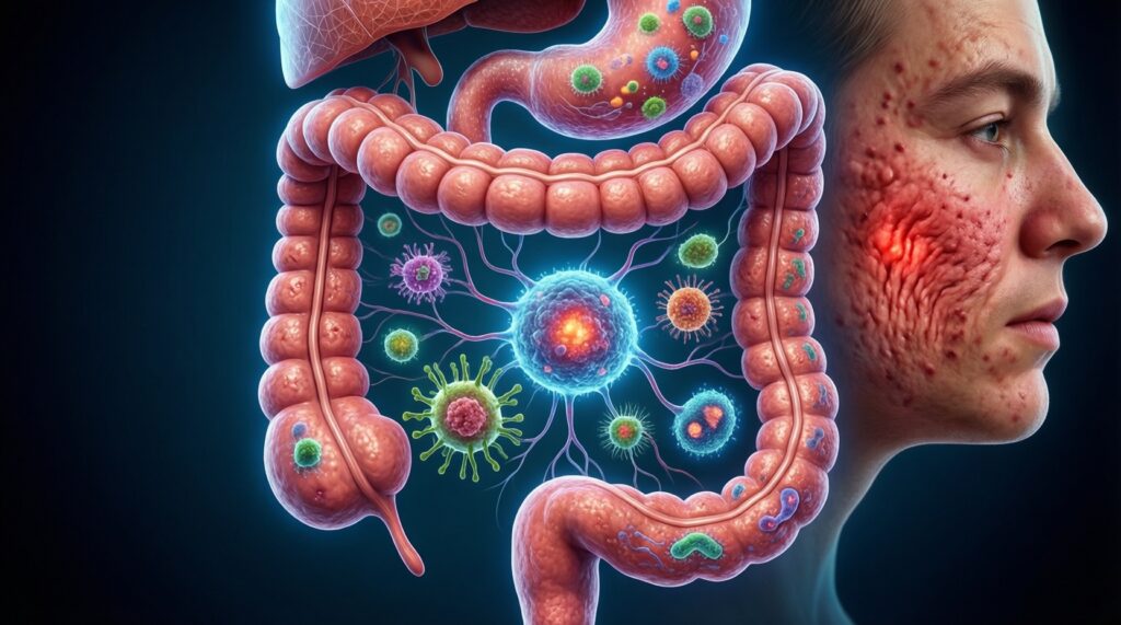 Здоровье кишечника и состояние кожи: есть ли связь и как её улучшить - иллюстрация