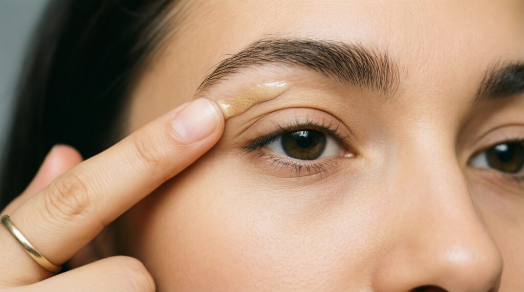 Уход за кожей вокруг глаз: частые ошибки и эффективные решения - иллюстрация