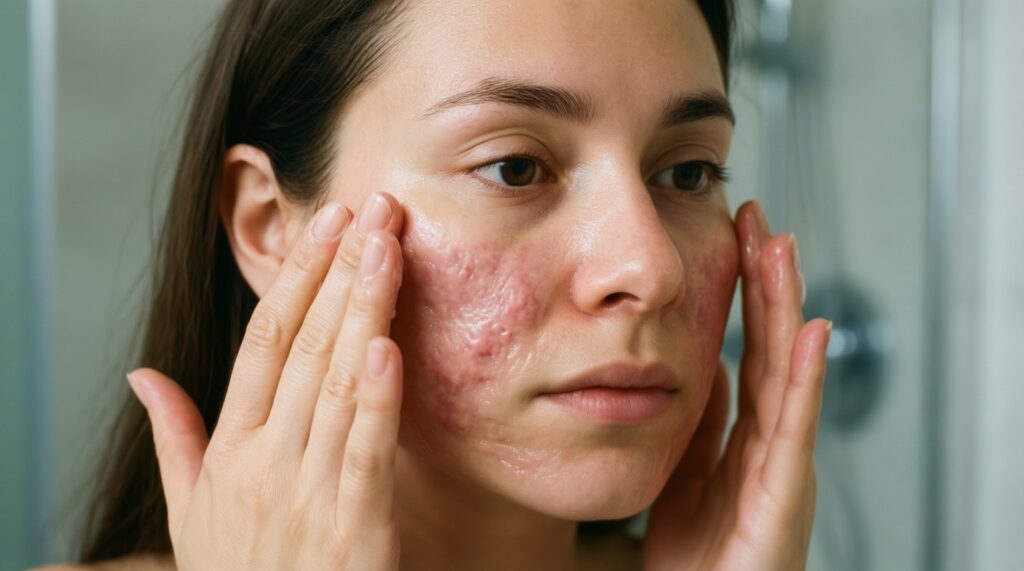 Массаж лица и лимфодренаж: польза, противопоказания и простая схема - иллюстрация