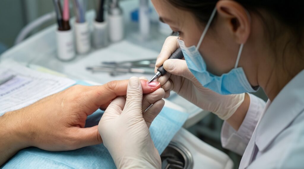 Здоровые ногти: питание, витамины, бытовые привычки и уход - иллюстрация