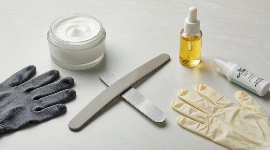 Здоровые ногти: питание, витамины, бытовые привычки и уход - иллюстрация