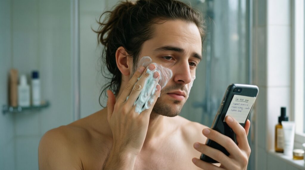 Как понять свой тип кожи и подобрать базовый уход без лишних средств - иллюстрация