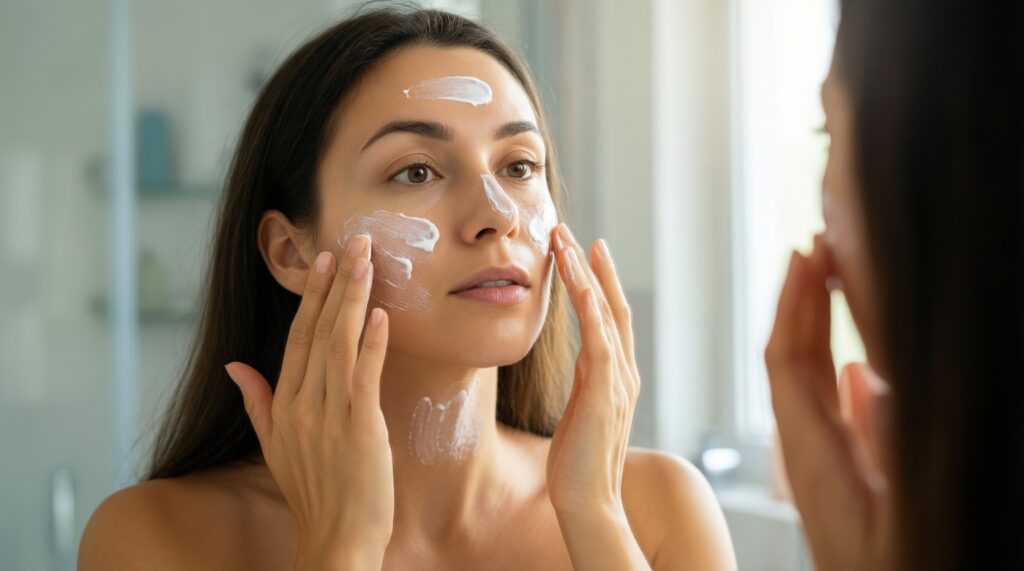 SPF каждый день: как выбрать солнцезащитный крем и правильно наносить - иллюстрация