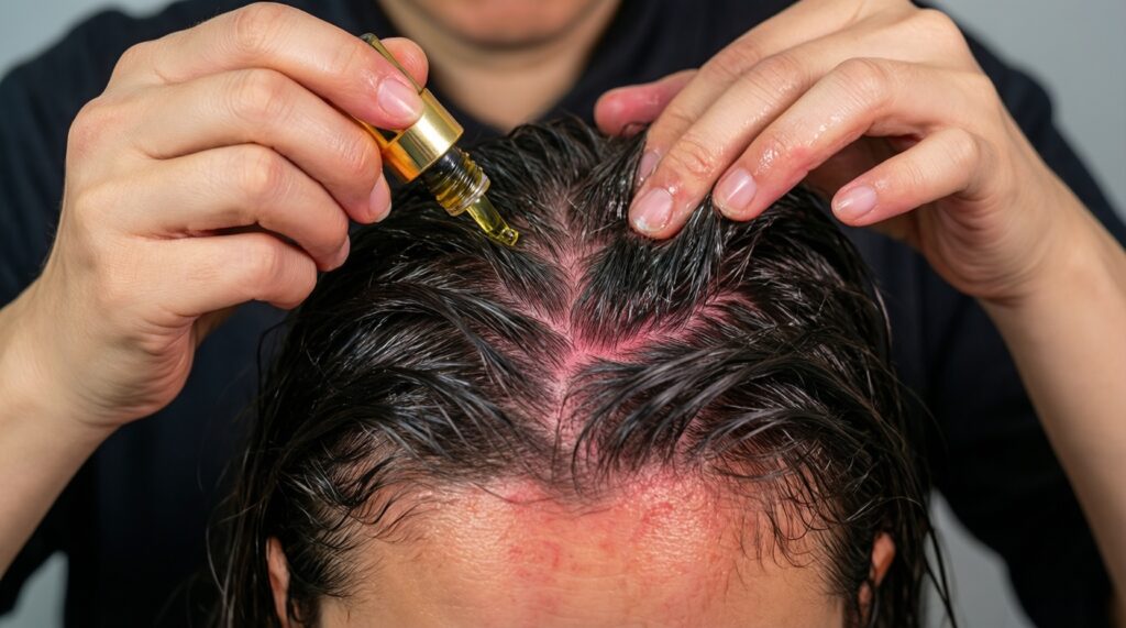 Здоровые волосы: как подобрать уход по пористости и состоянию кожи головы - иллюстрация