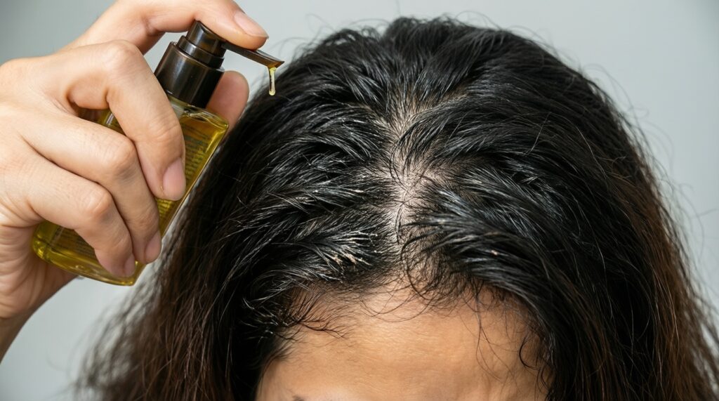 Здоровые волосы: как подобрать уход по пористости и состоянию кожи головы - иллюстрация