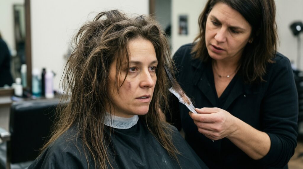 Здоровые волосы: как подобрать уход по пористости и состоянию кожи головы - иллюстрация