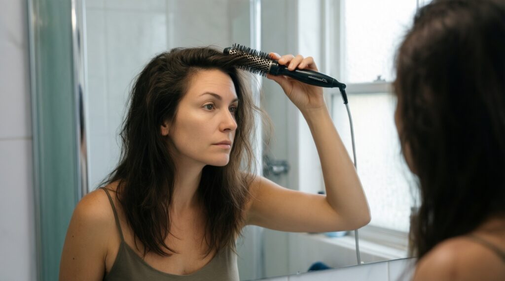 Выпадение волос: частые причины и когда пора к трихологу - иллюстрация